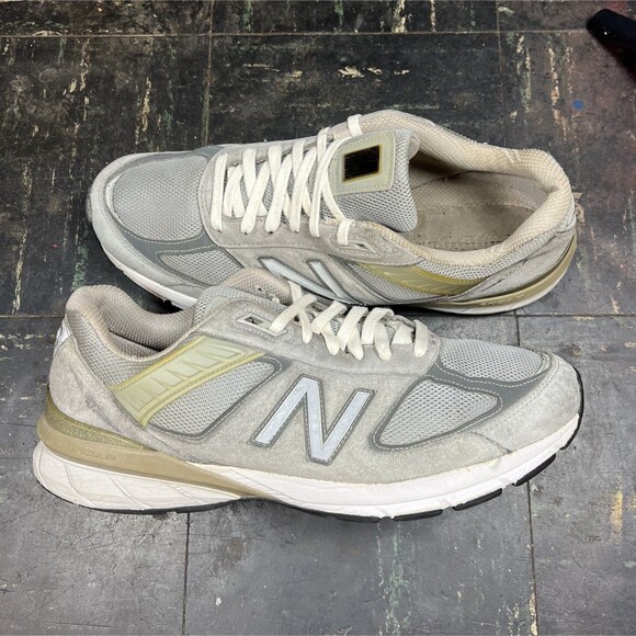 New Balance 990V4 "Castlerock Grey" Sz 13  Made in USA VTG OG Running (U990GR4) - Picture 1 of 8